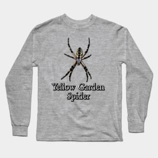 Yellow Garden Spider Long Sleeve T-Shirt